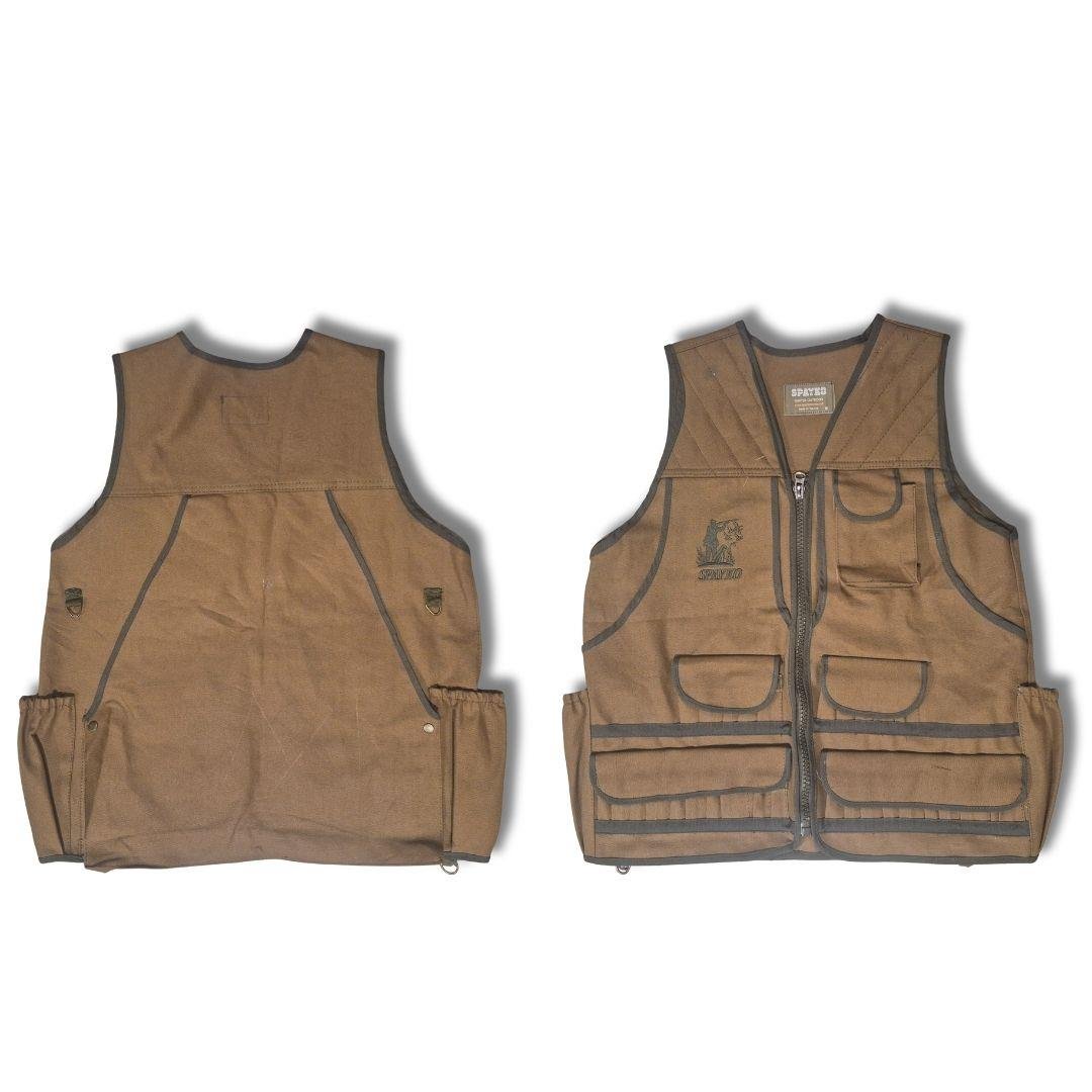 Spayko Toprak Kapaklı Fişeklikli Avcı Yeleği M