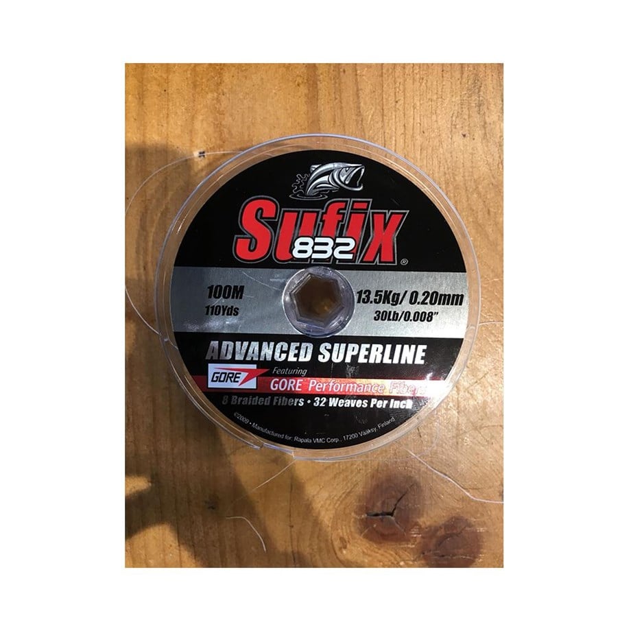 Sufix 832 Advanced Superline Beyaz İp Misina 100 Mt