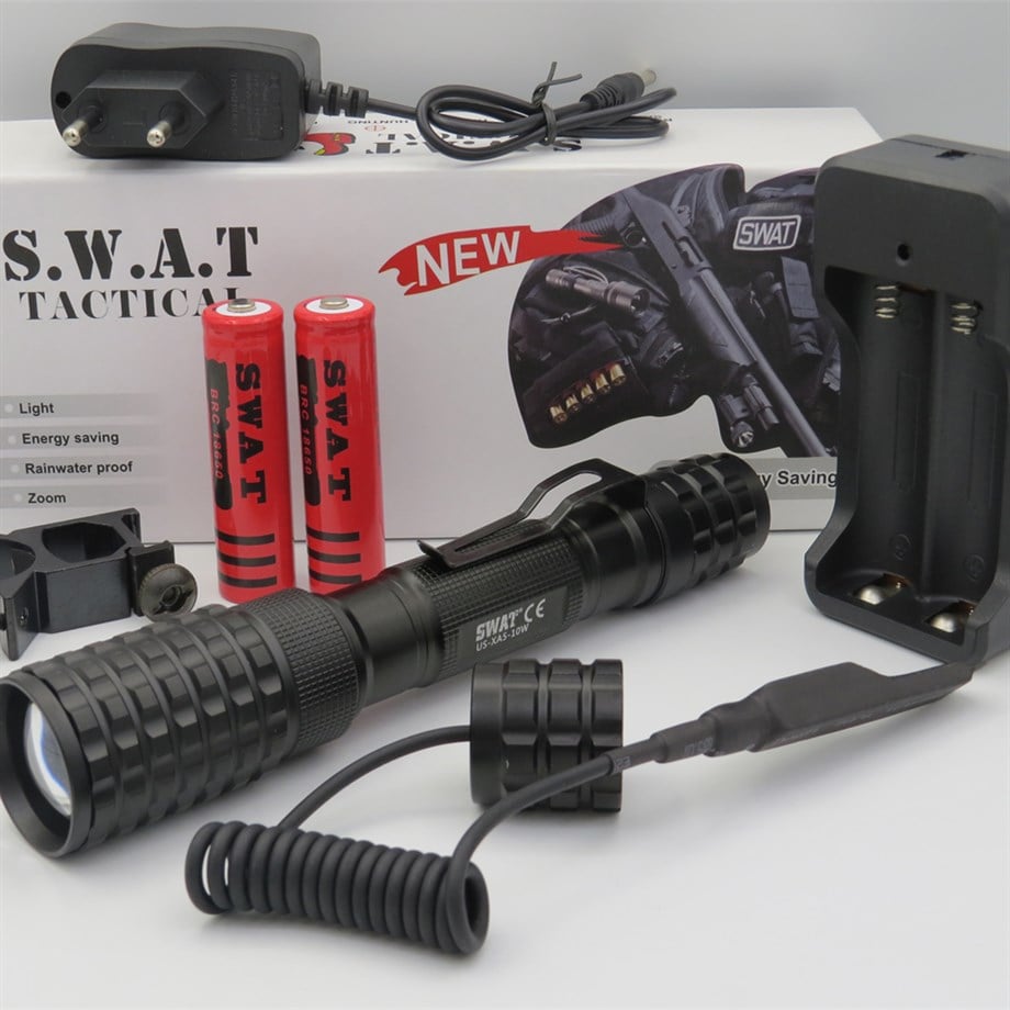 Swat Zoom Led 10W + X2 3,7V U.S-XA5
