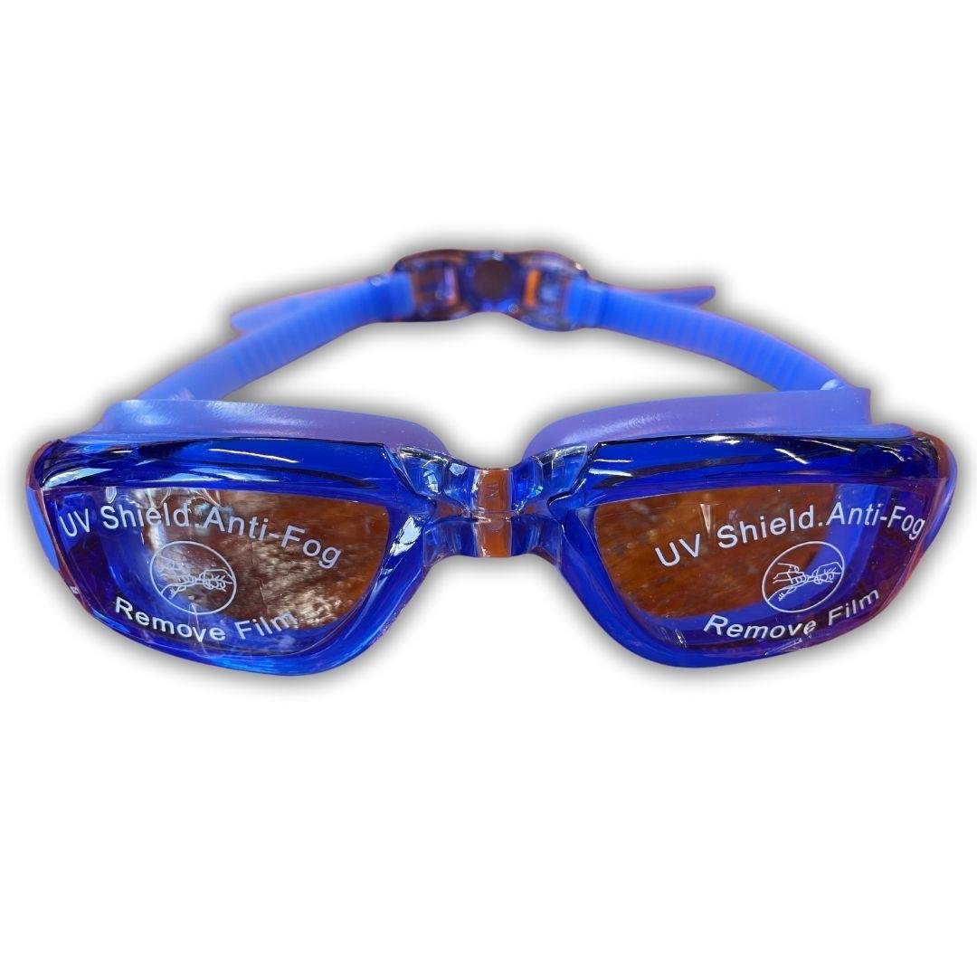 Vardem Silikon Yüzücü Gözlüğü (Buğu Önleyici & Uv Filtre) G802S Mavi