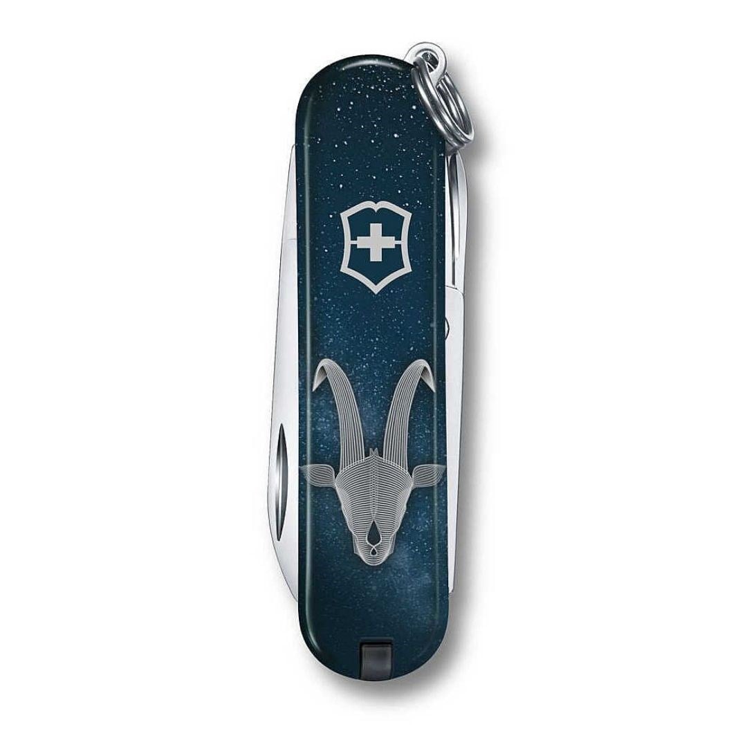 Victorinox 0.6223.2CAP Classic SD Zodiac Signs 58mm Çakı, Oğlak Burcu