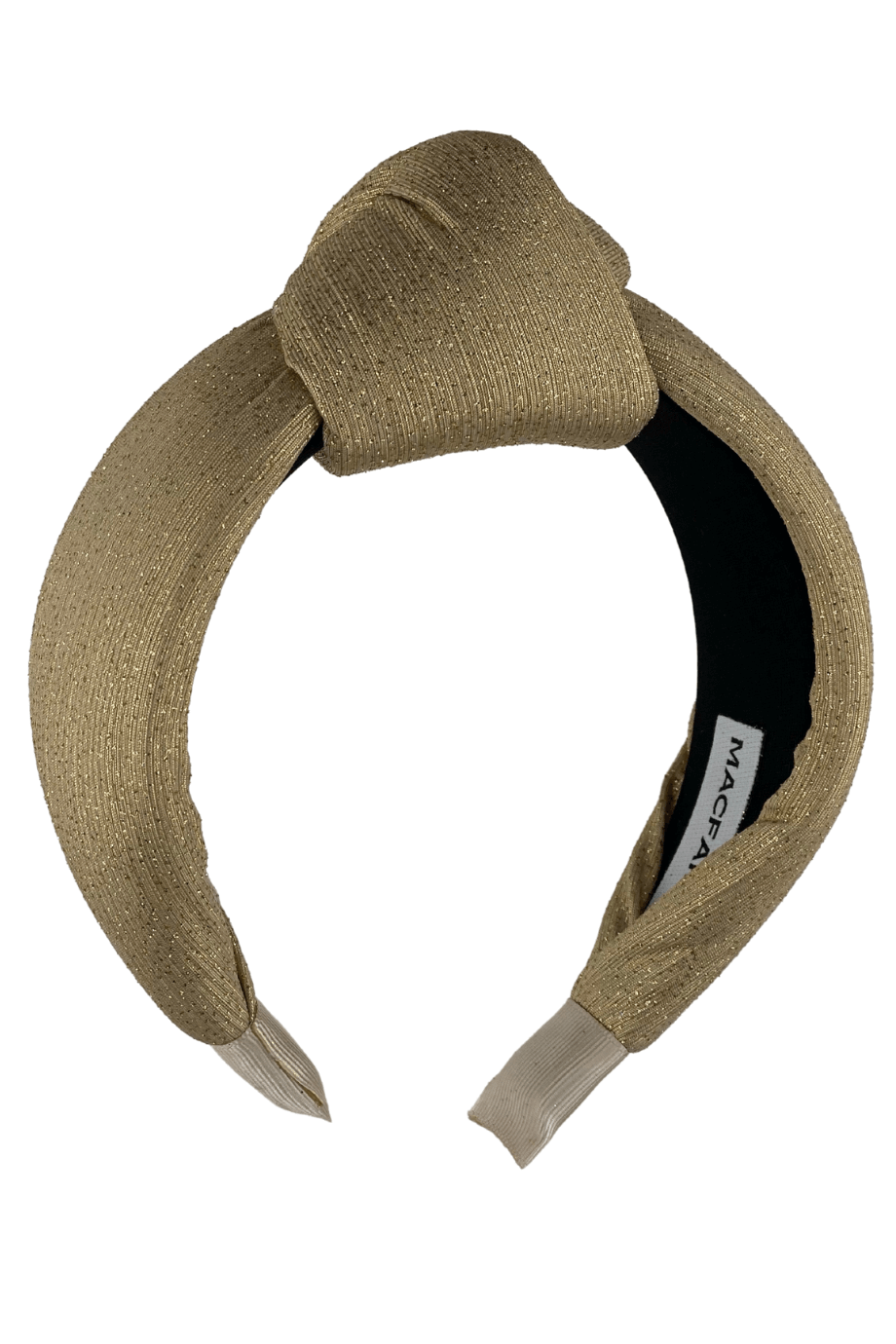 Gold Silvery Knotted Headband for Women