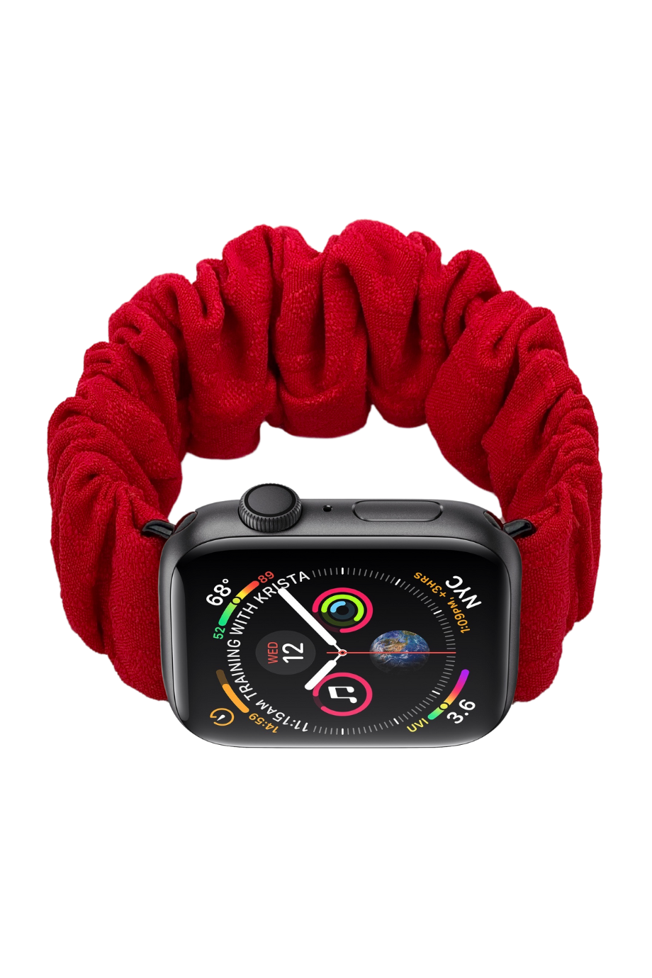 Apple Watch Uyumlu Kırmızı Kordon