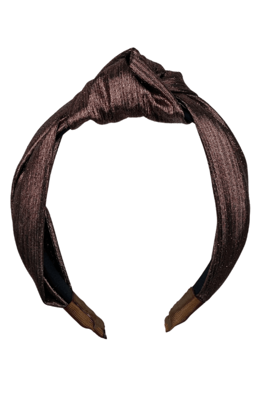 Copper Silvery Knotted Headband