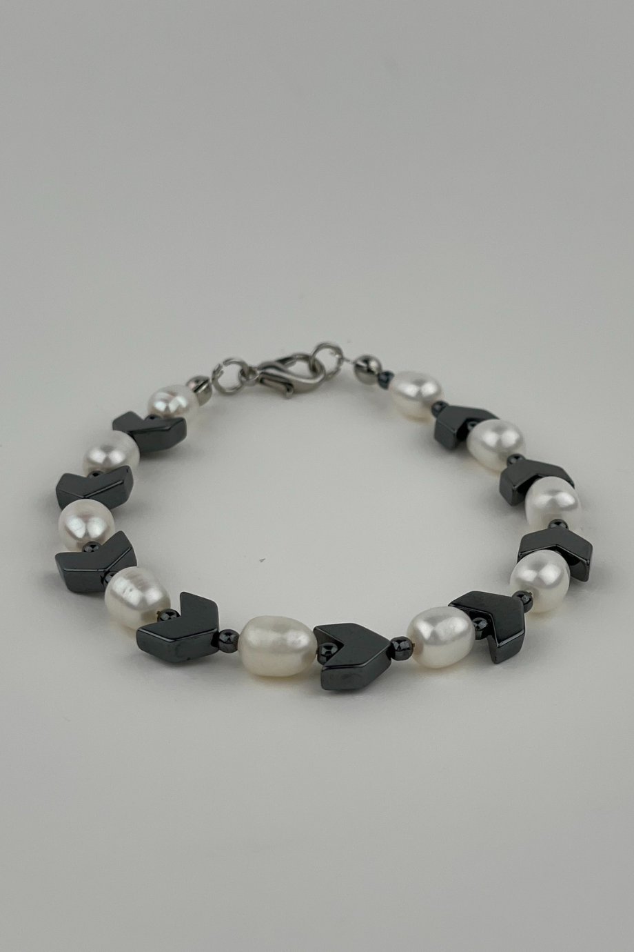 Erkek Hematit Bileklik