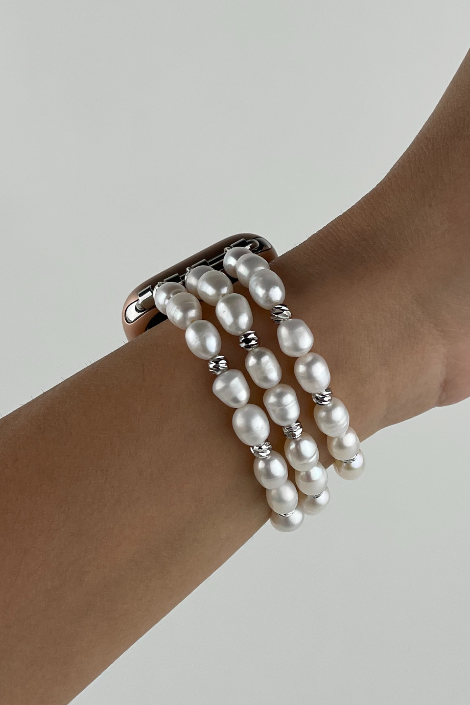 Gerçek İnci Apple Watch Kordon