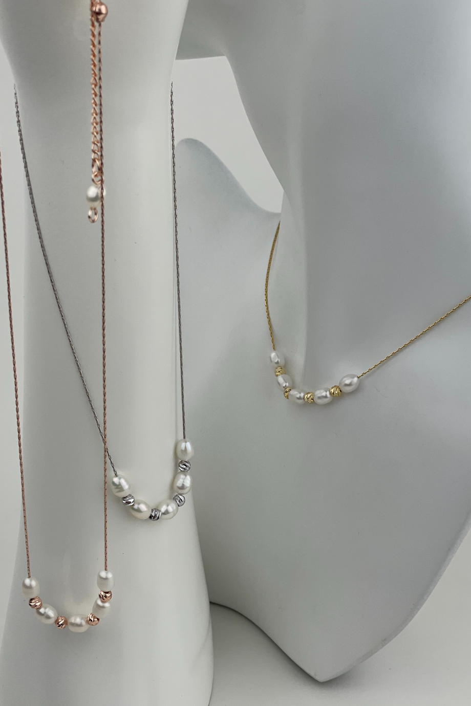 İtalyan Zincir Kadın İnci Kolye Modelleri