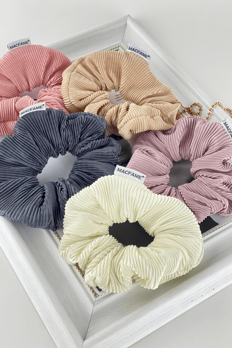 Light Up Scrunchie Pink