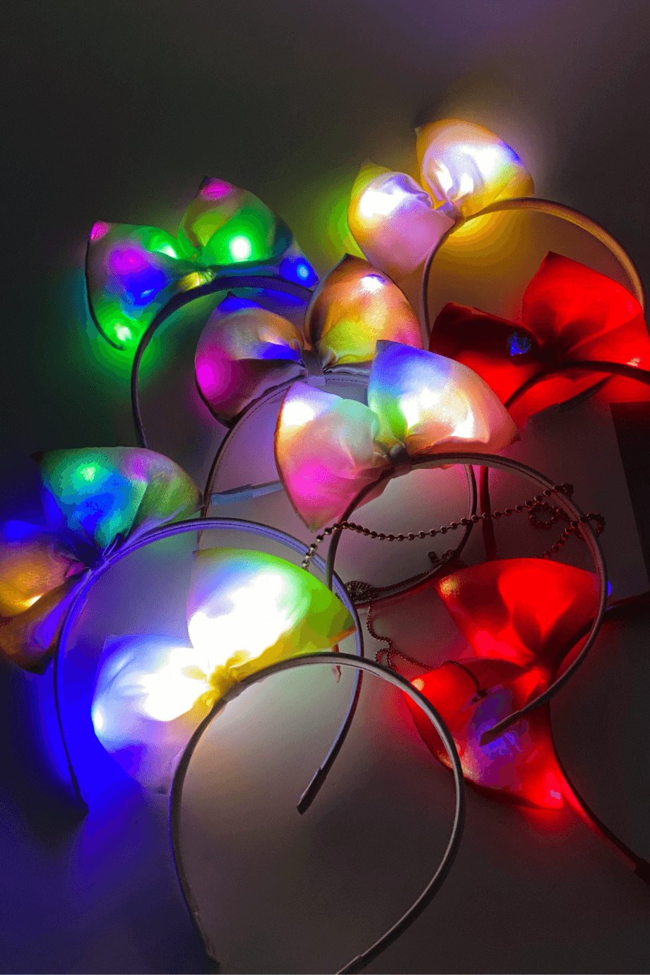 Light Up Headband Ecru