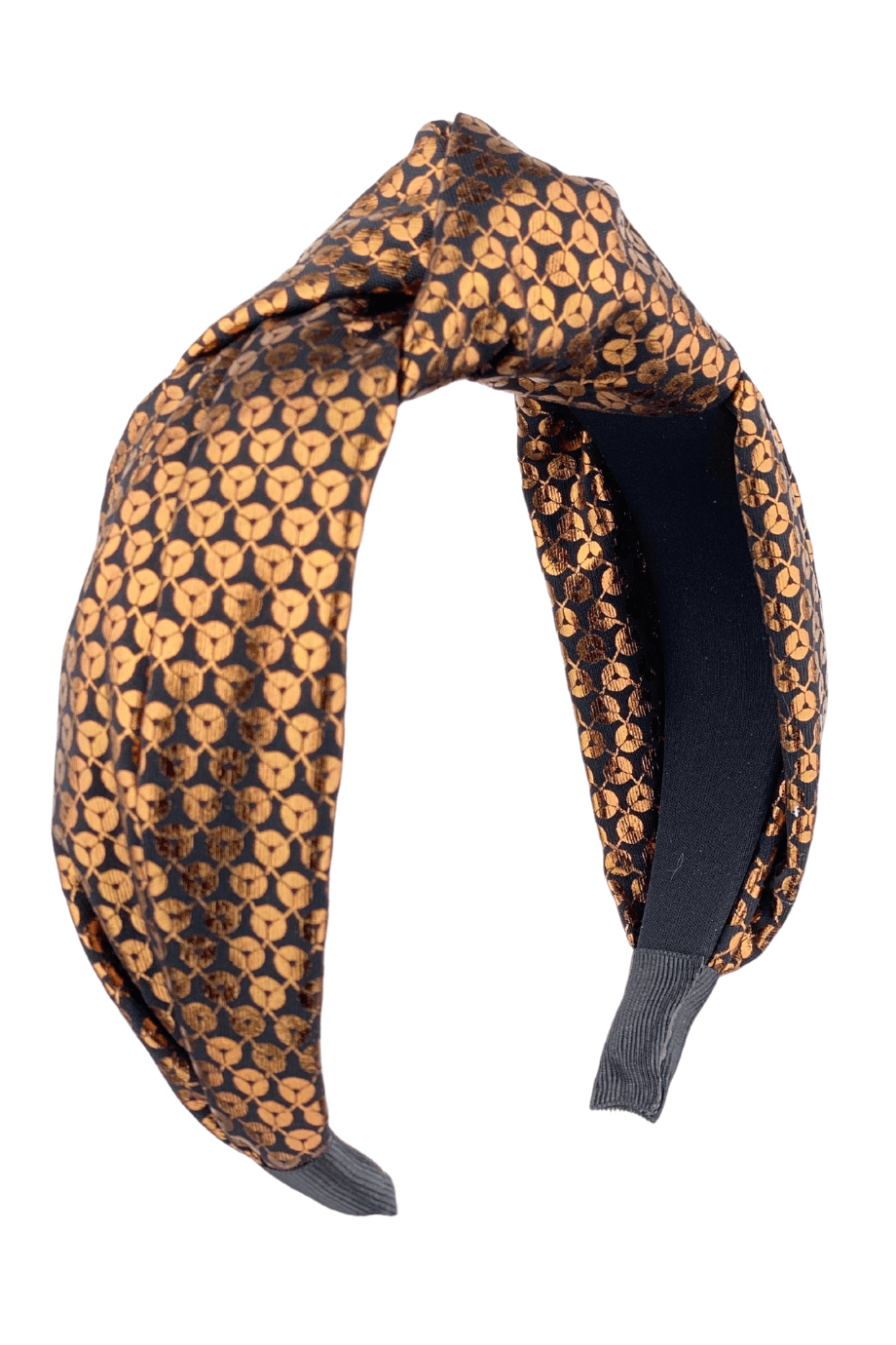 Copper Sequin Printed Headband for Women