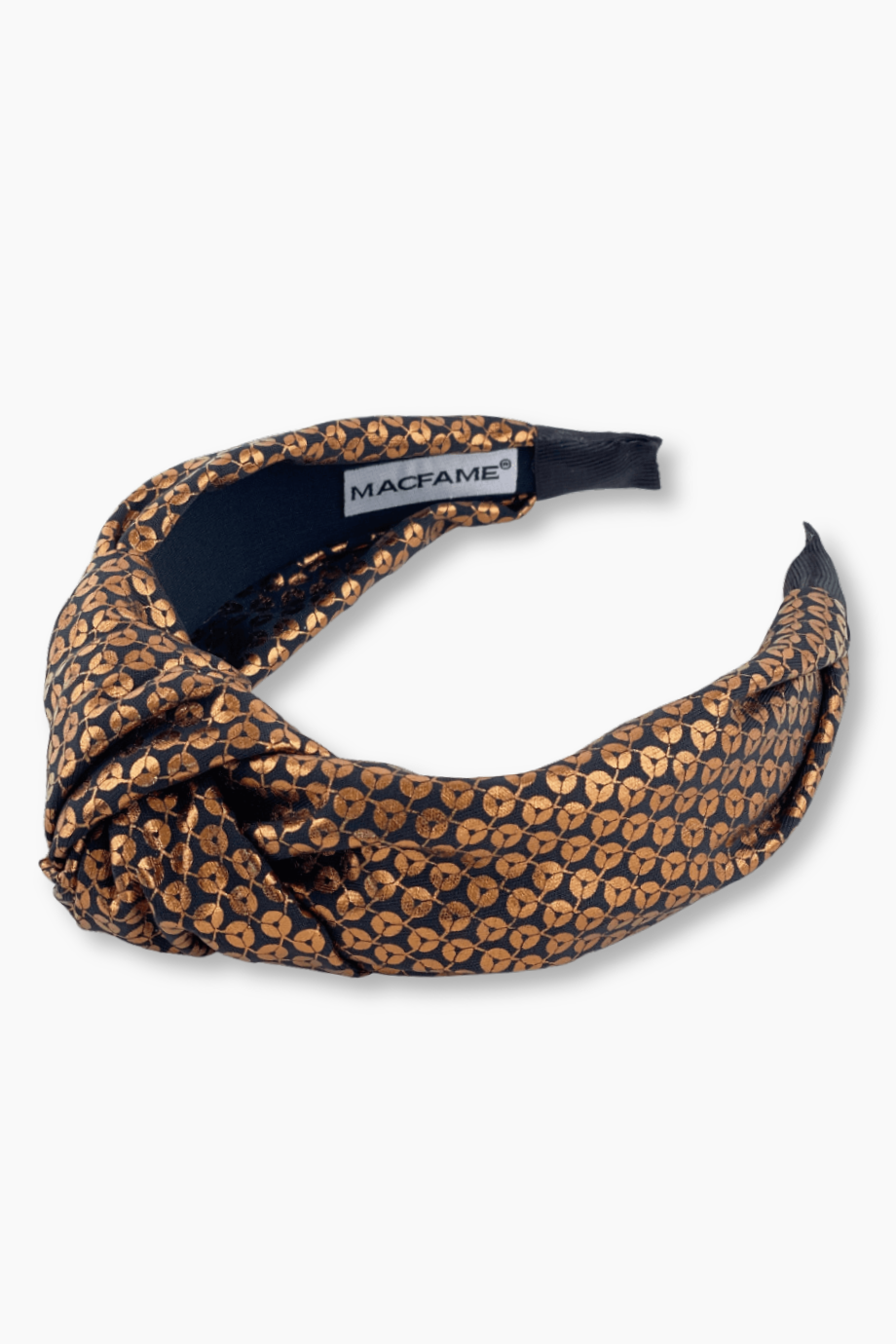 Copper Sequin Printed Headband for Women