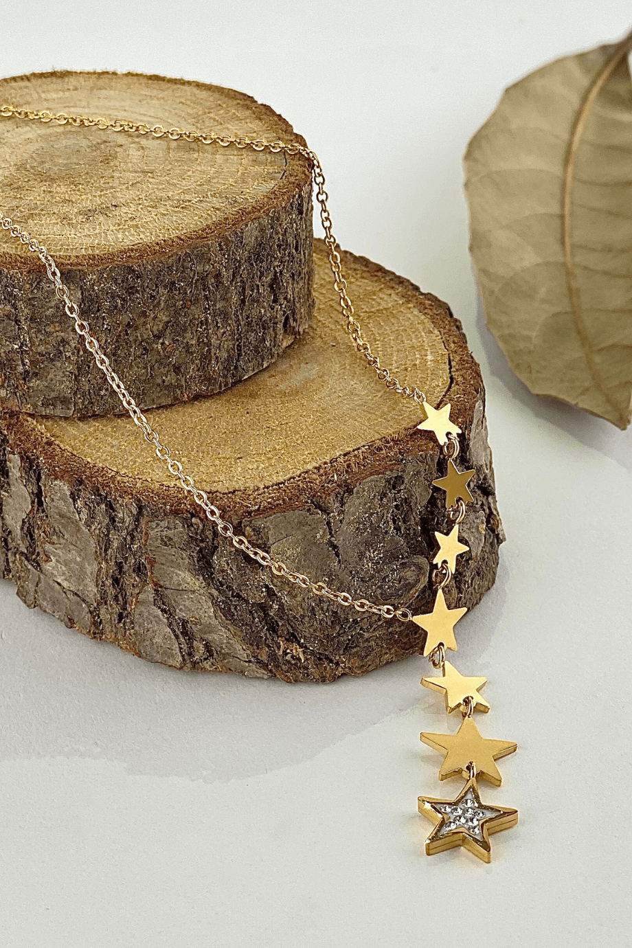 Kayan Yıldız Kolye Altın