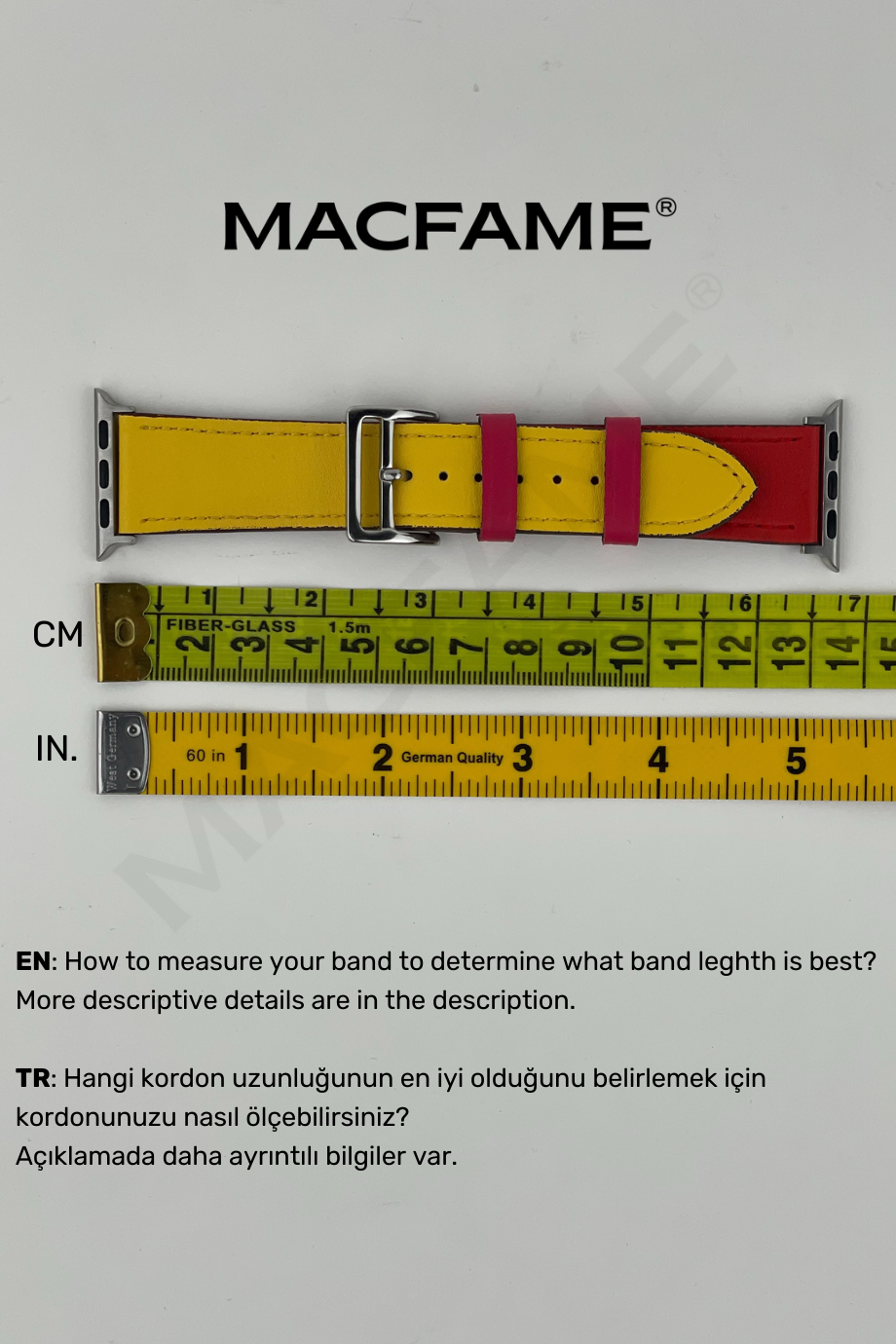 Apple Watch Bilek Ölçüsü Nasıl Alınır?