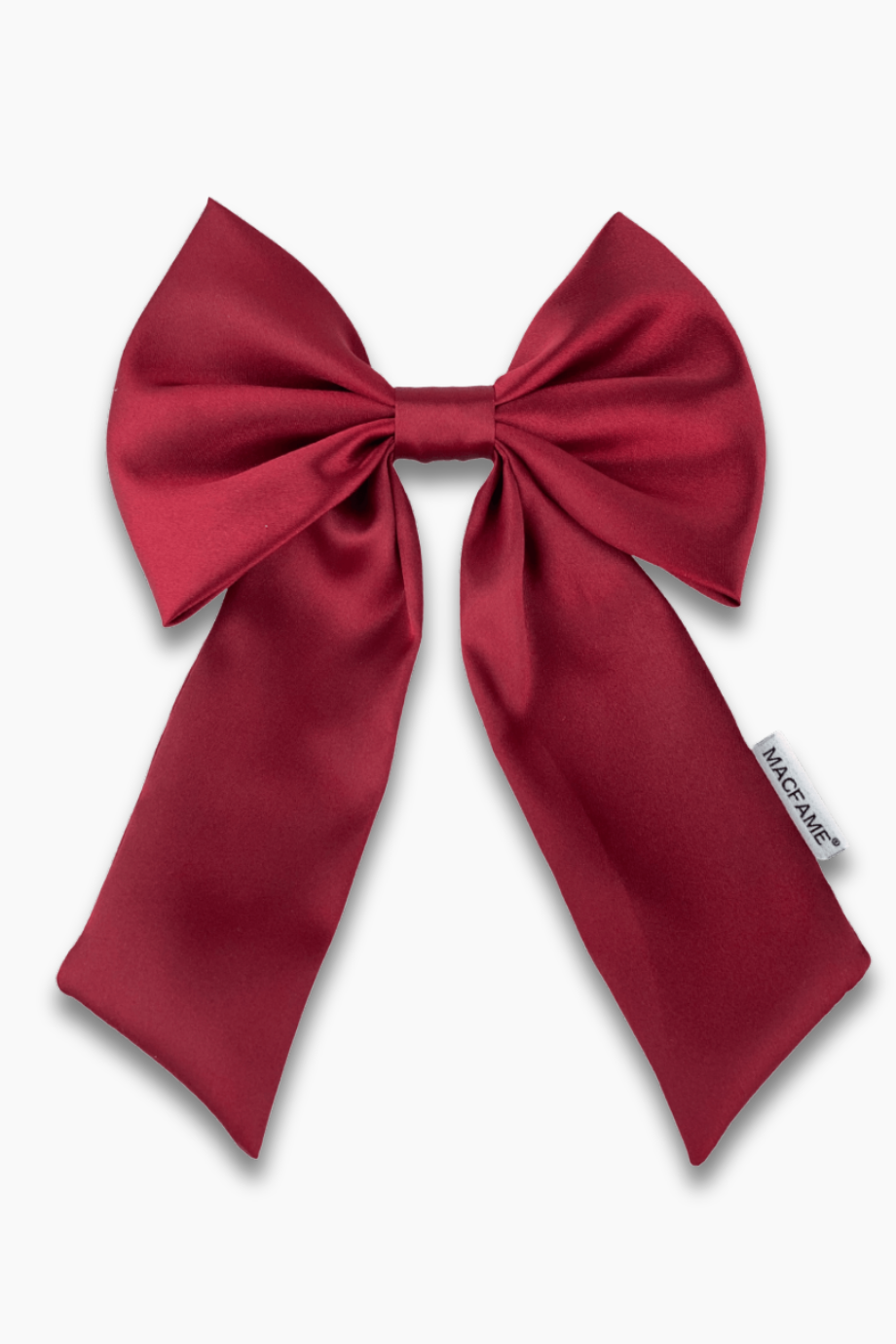 Gaios Fiyonk Saten Toka Bordo