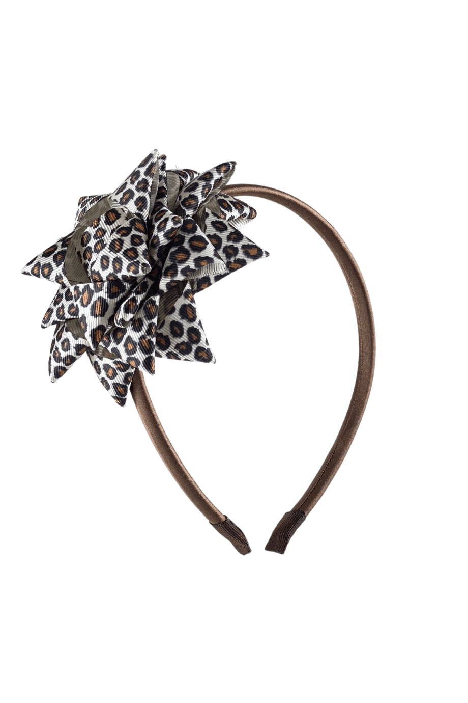 Leopar Desenli İnce Taç