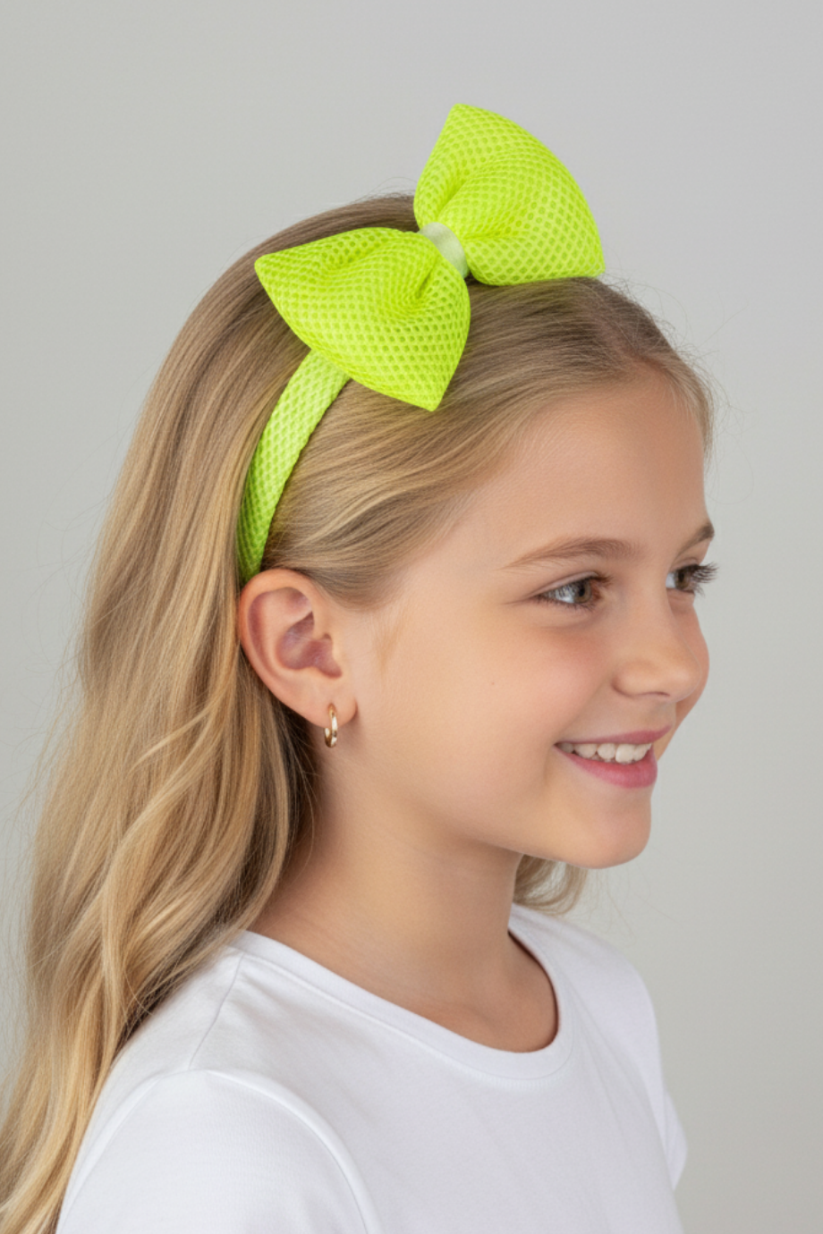 Neon Yeşil Çocuk Taç