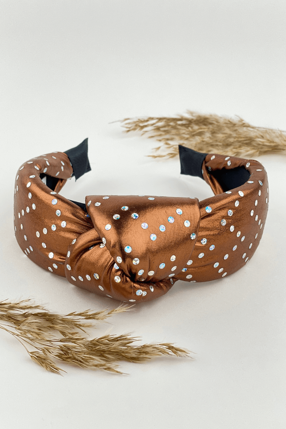 Shimmer Padded Headband Copper