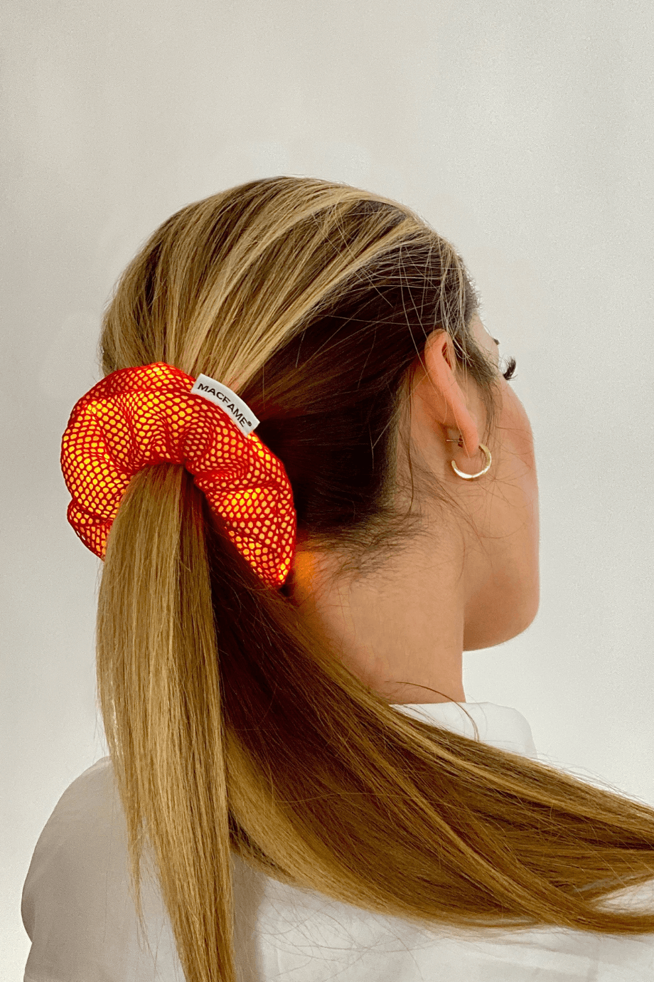 Sarı Kırmızı Işıklı Lastik Toka