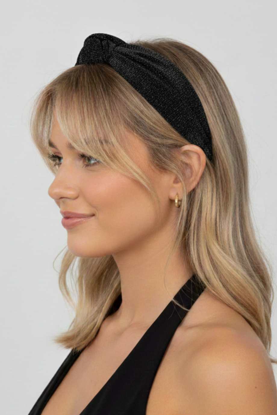 Siyah Simli Saç Tacı