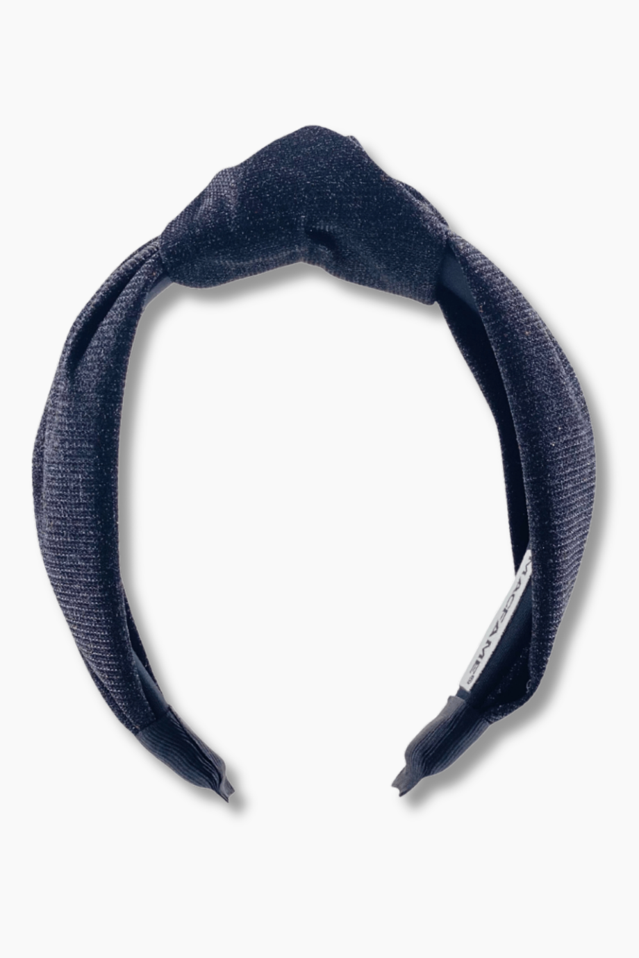 Kadın Simli Düğümlü Taç Siyah