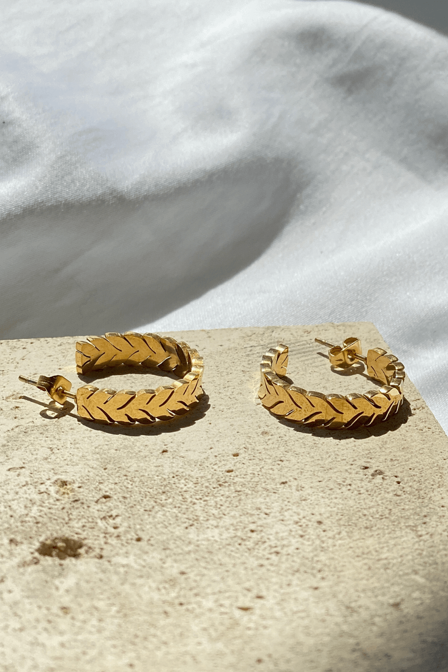 Çelik Gold Kadın Halka Küpe Modelleri