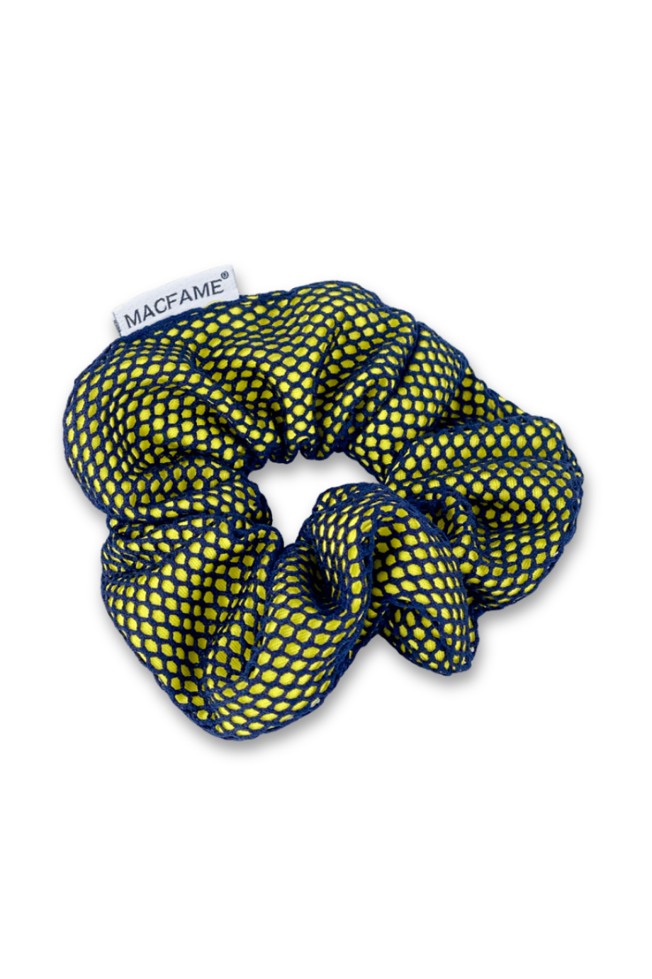 Taraftar Serisi Scrunchie Toka Sarı-Lacivert