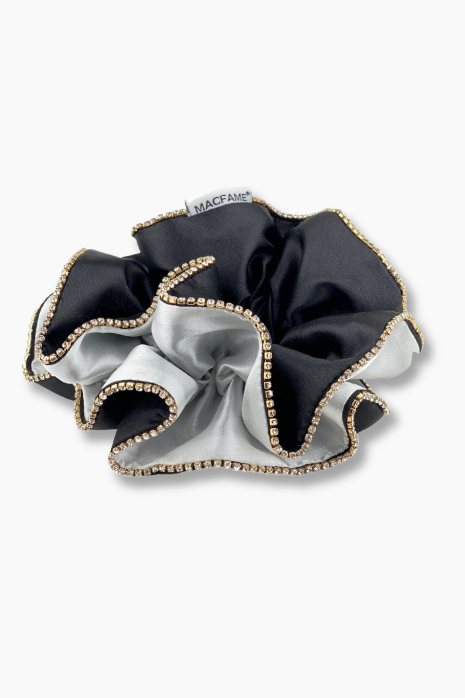 Büyük Saten Scrunchie Lastik Toka Modelleri