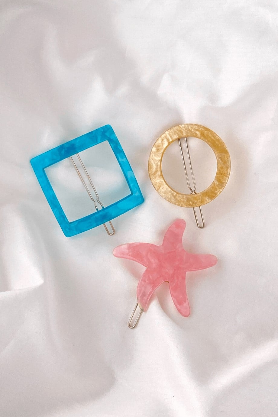 Tokasepeti Sweet 3'lü Yan Toka Seti Renkli