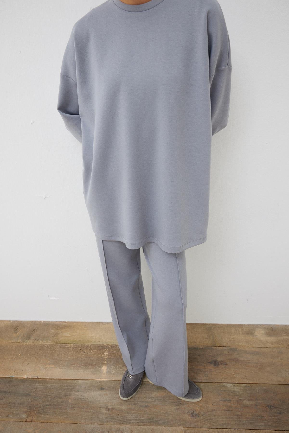 ACTIVE BASIC PANTOLONLU TAKIM GRİ