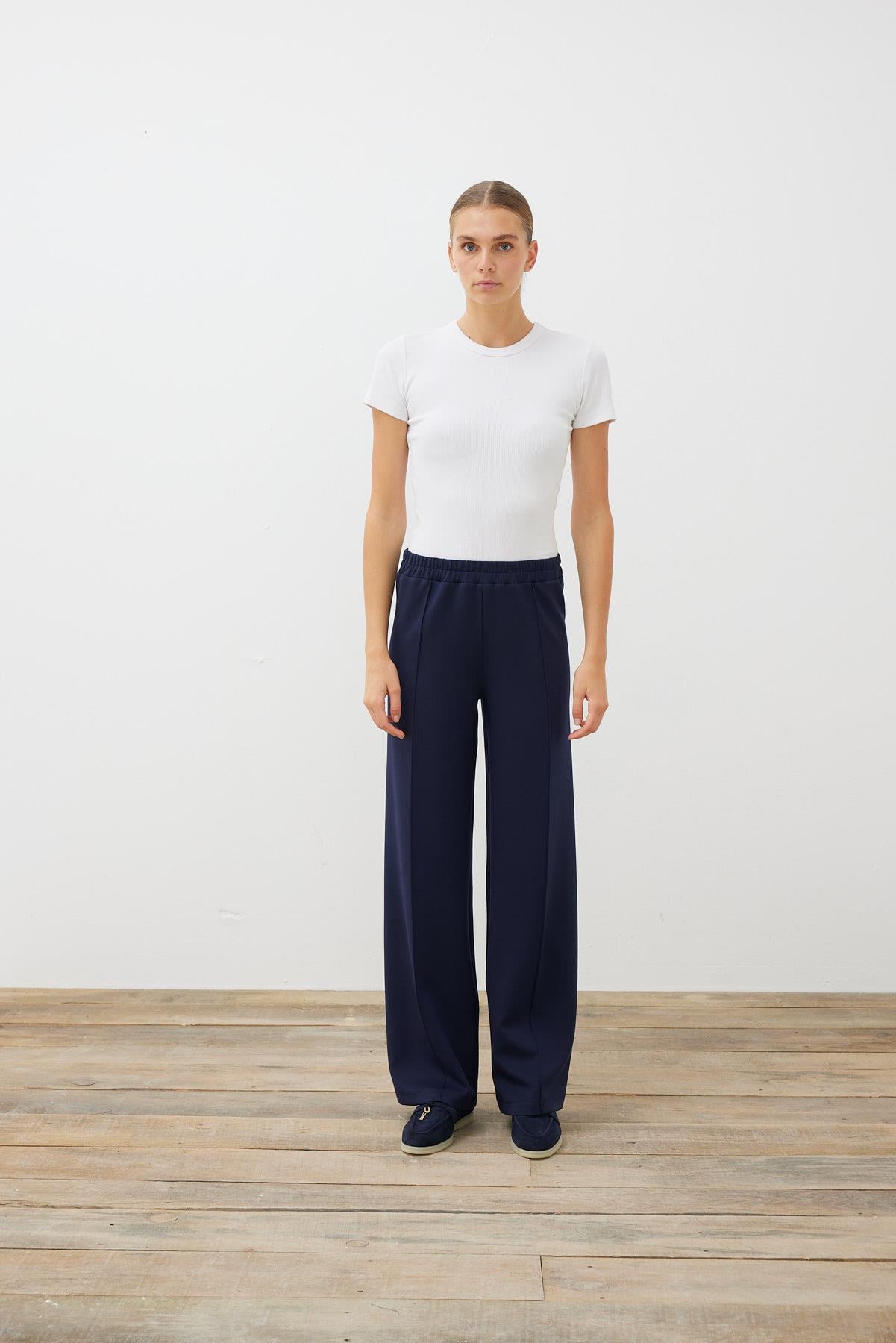 ACTIVE BASIC PANTOLONLU TAKIM LACİVERT