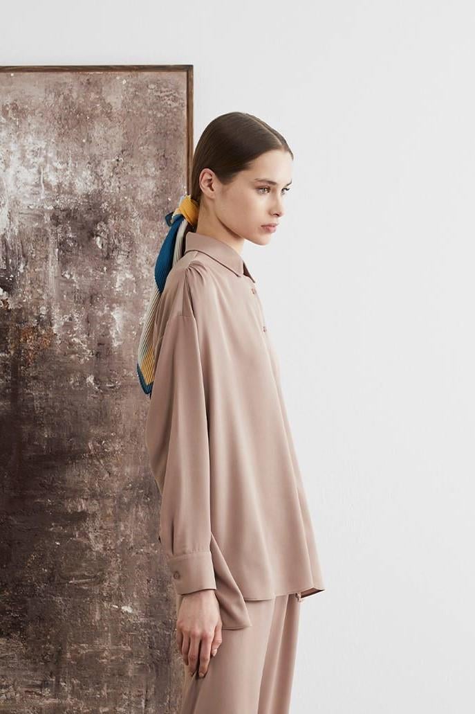 ARYA SATIN SHIRT TABA