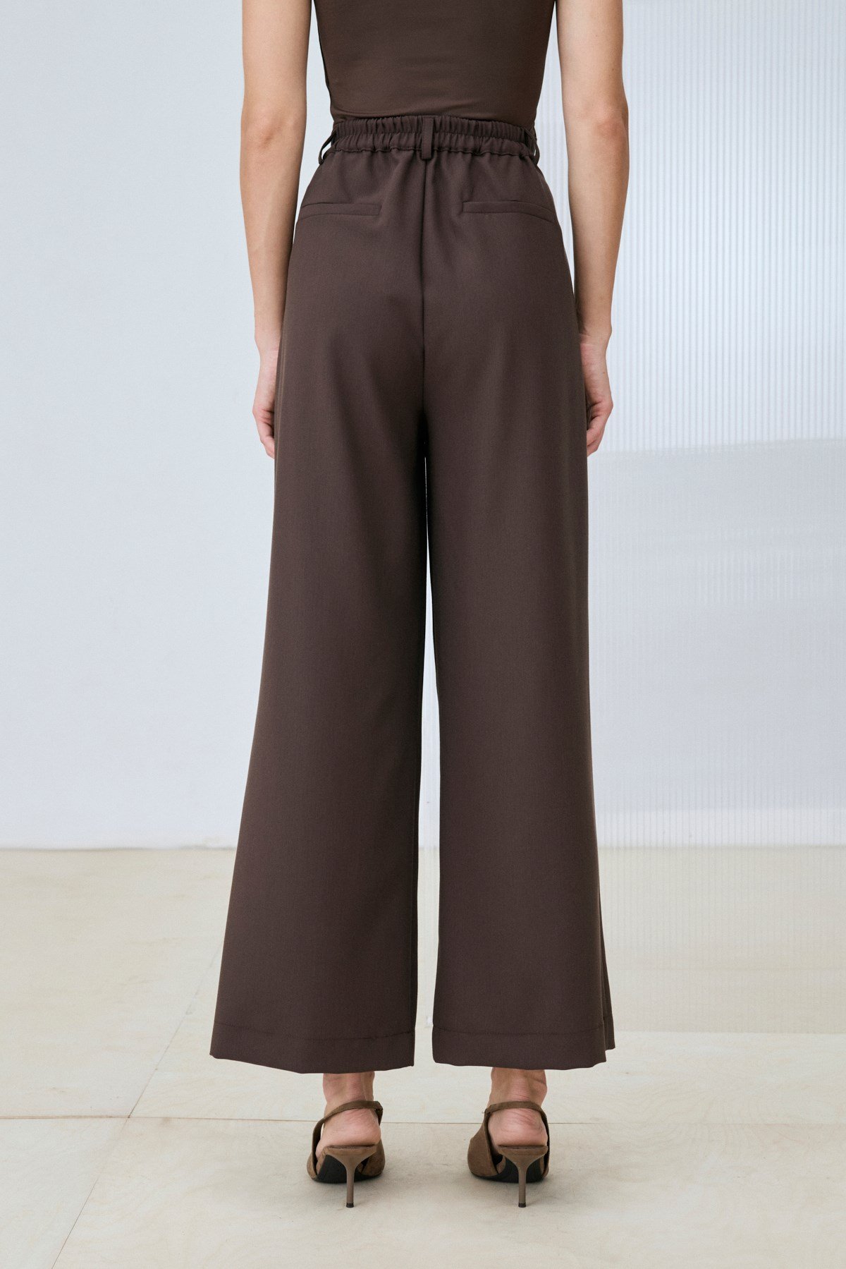 BLANCA PANTOLON KAHVE