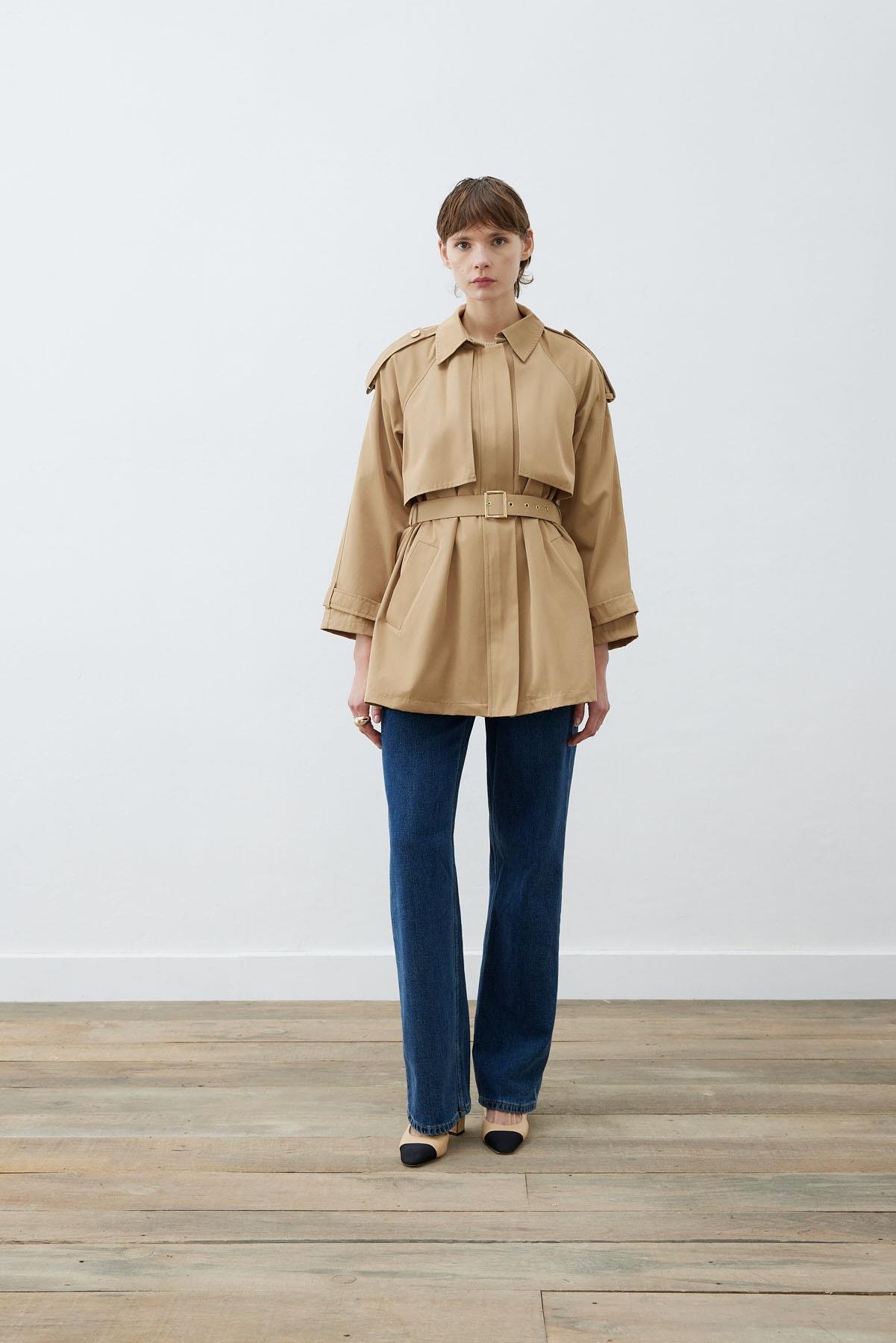 CHELSEA TRENÇKOT CAMEL