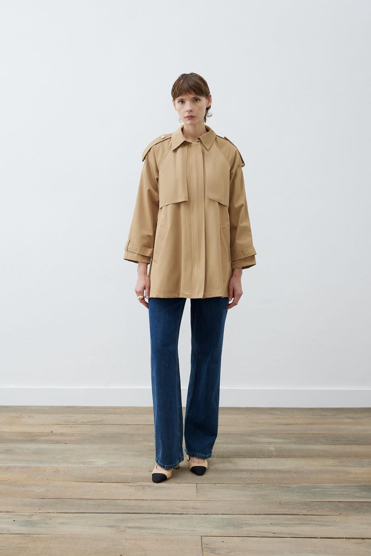 CHELSEA TRENÇKOT CAMEL
