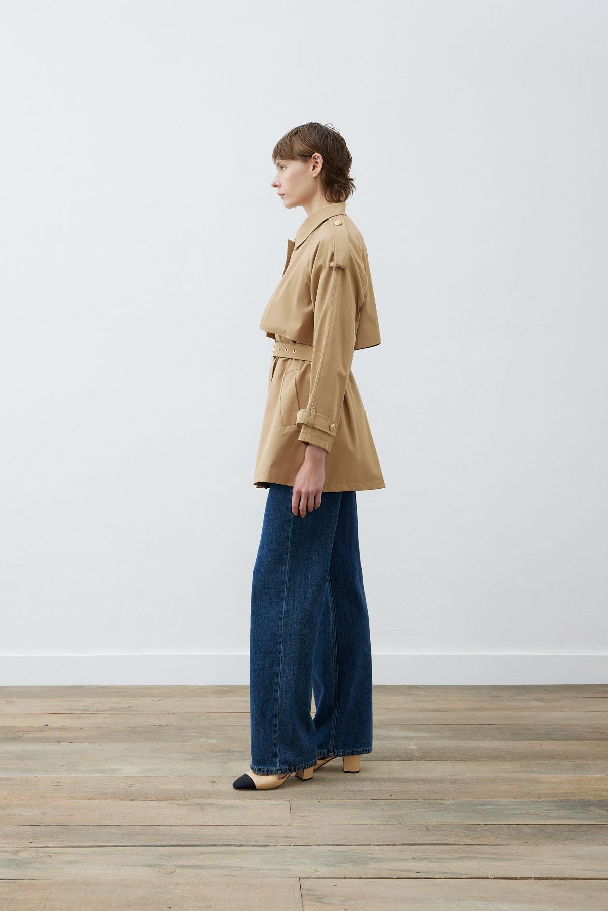 CHELSEA TRENÇKOT CAMEL