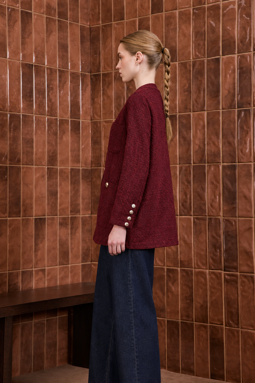 DAPHNE TUVİT KOLEJ HIRKA BORDO