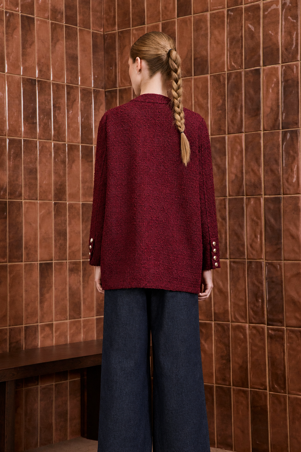 DAPHNE TUVİT KOLEJ HIRKA BORDO