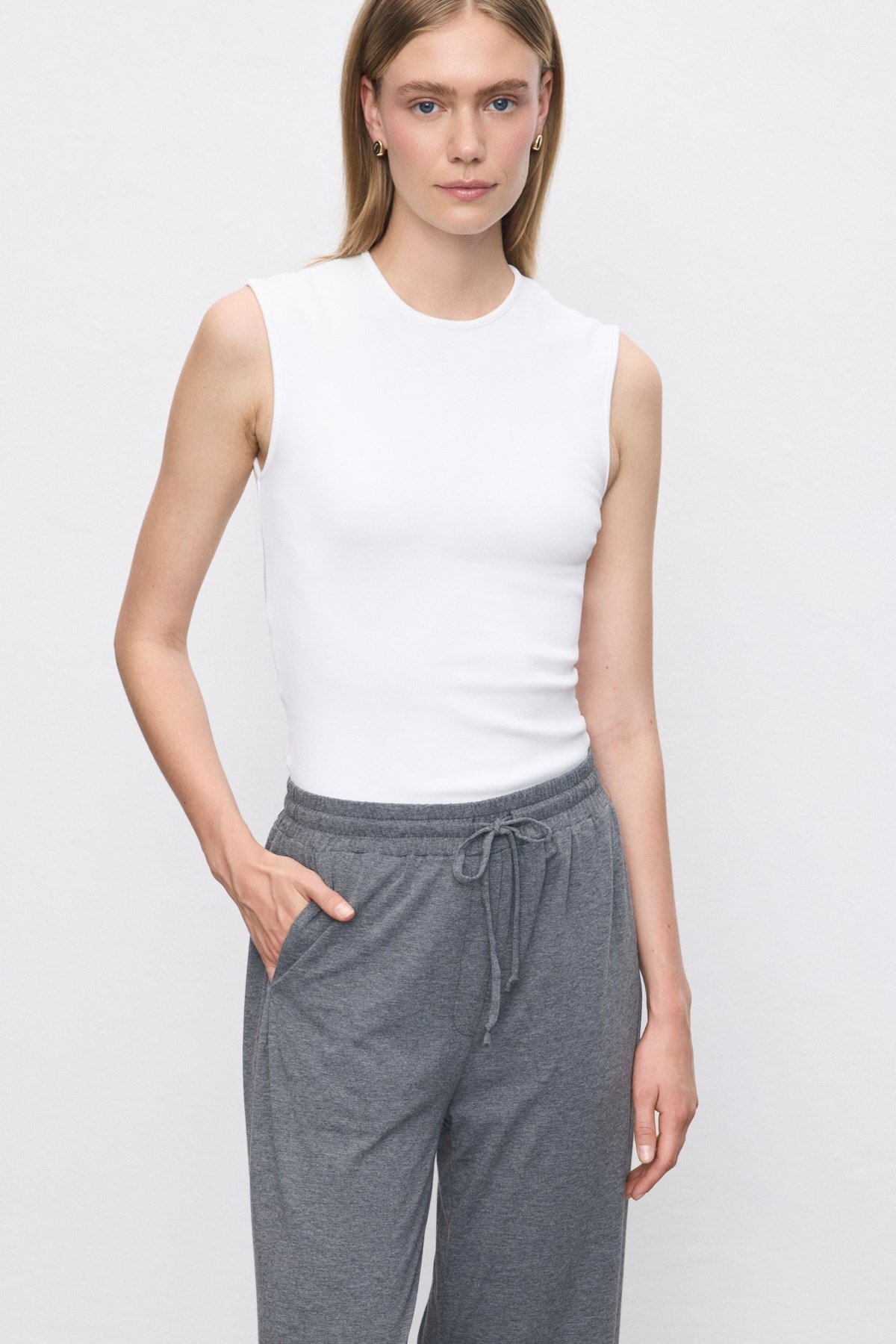 LİARA PENYE PANTOLON GRİMELANJ