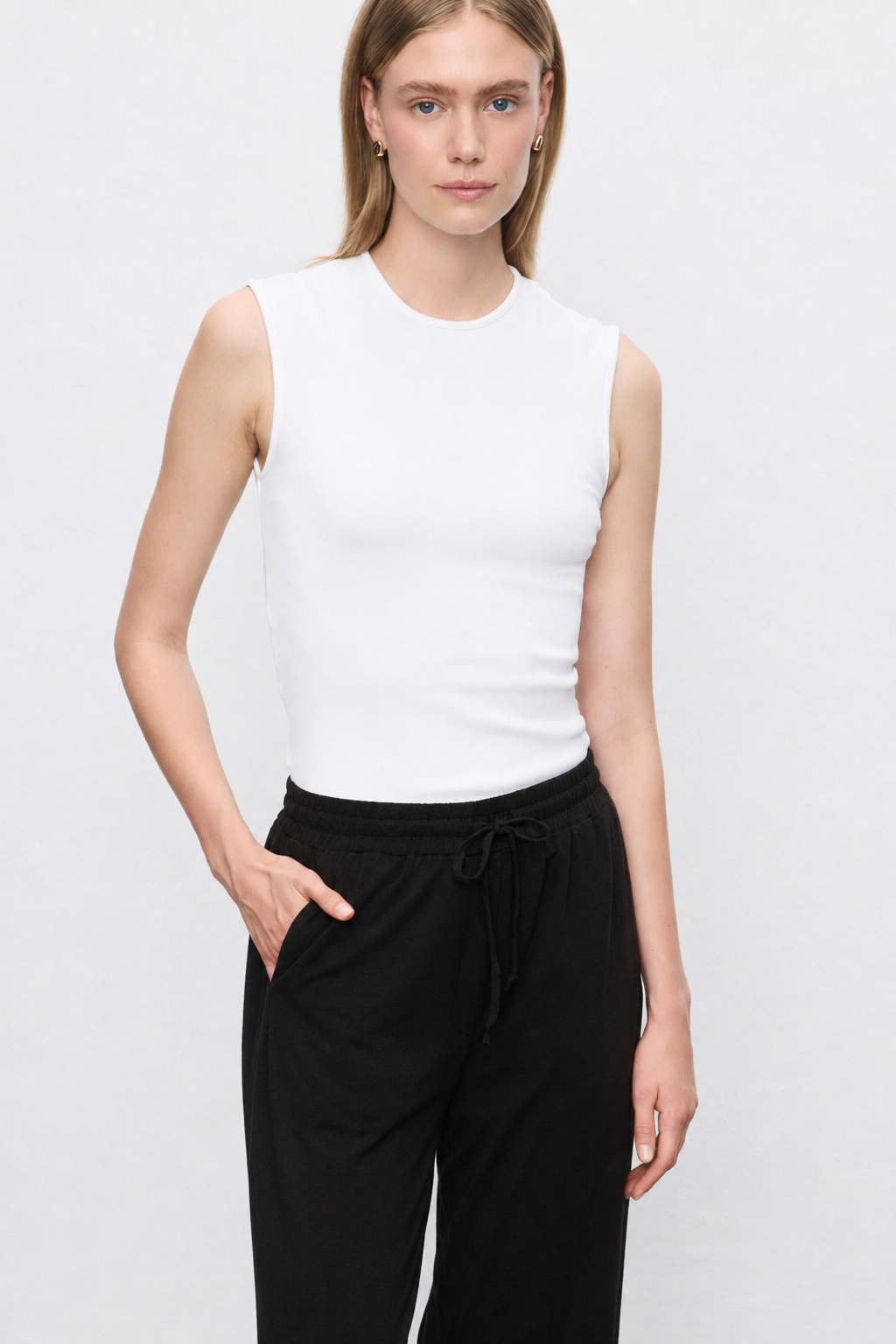 LİARA PENYE PANTOLON SİYAH