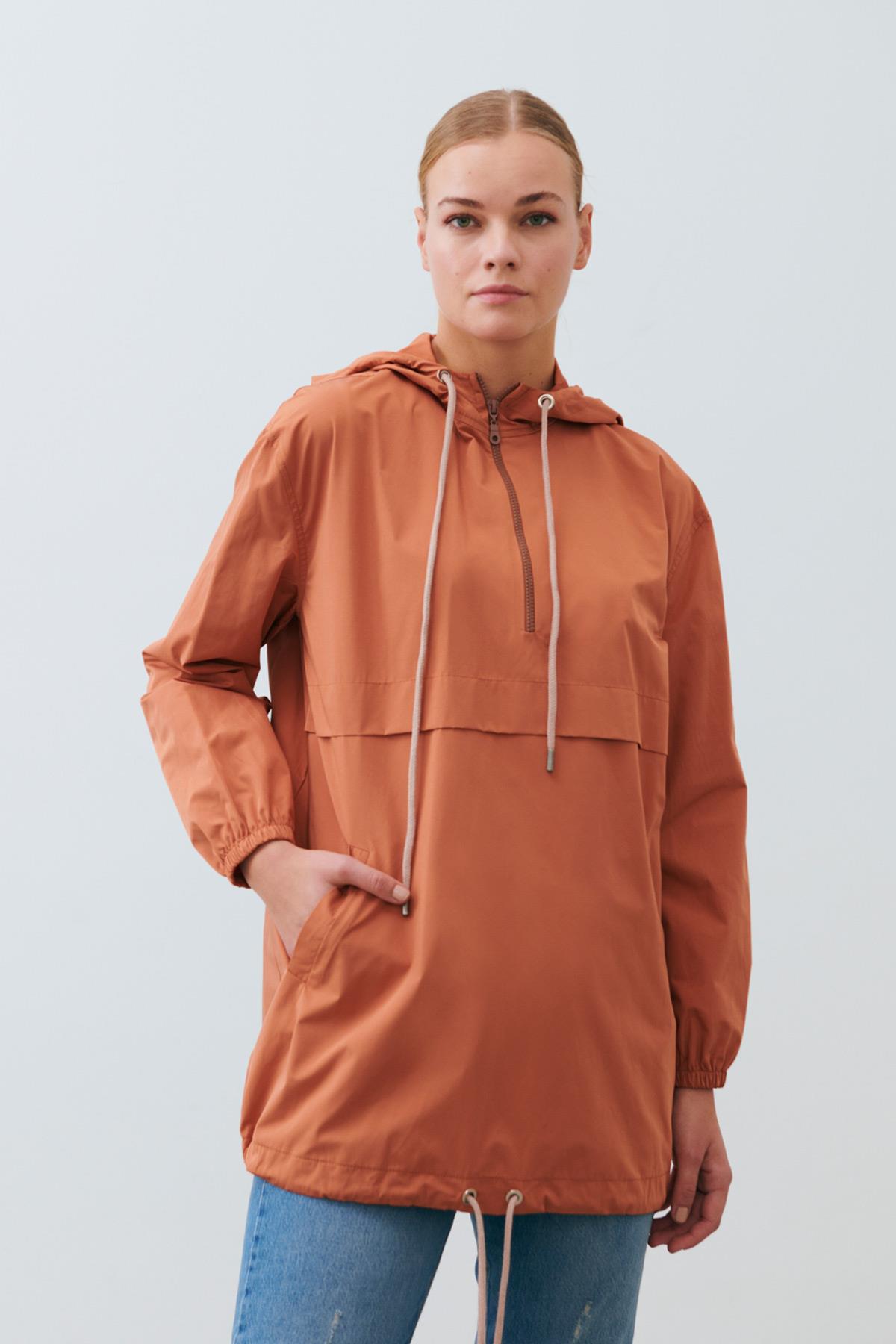 LORA SWEATSHIRT KİREMİT