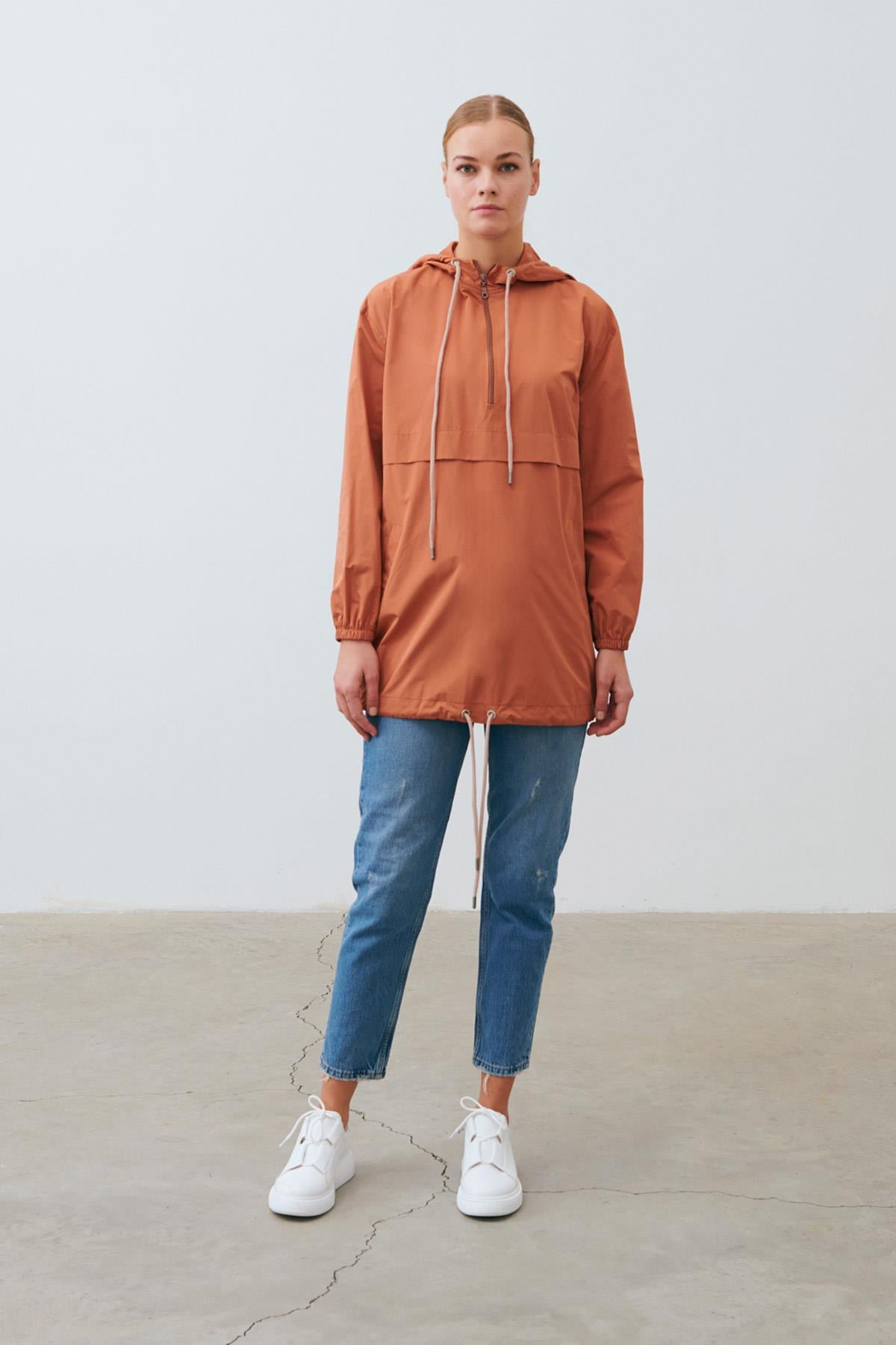 LORA SWEATSHIRT KİREMİT
