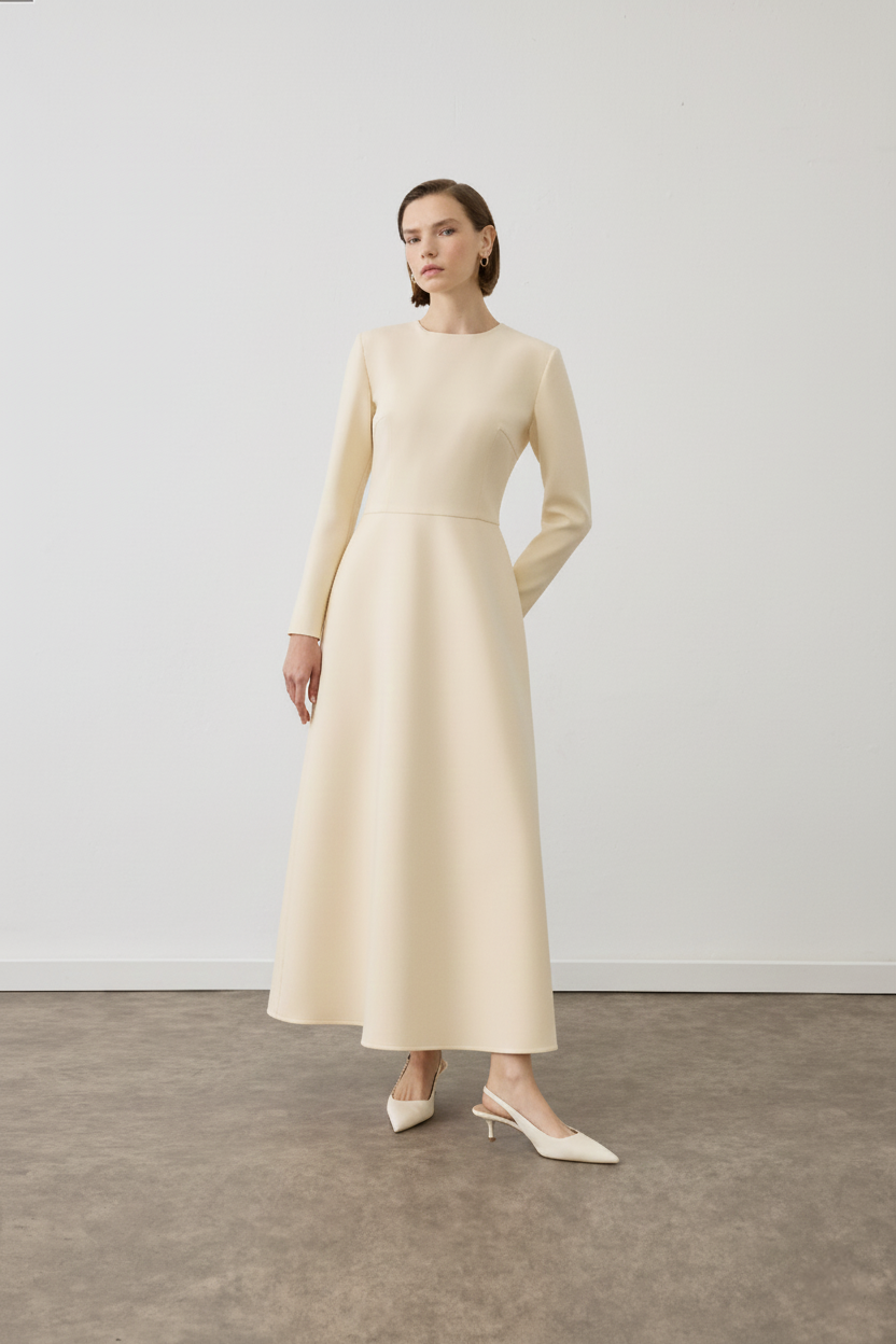 MORE ELBİSE VANİLYA