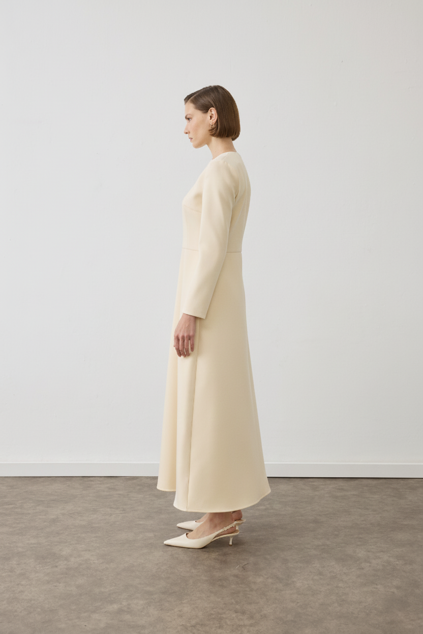 MORE ELBİSE VANİLYA