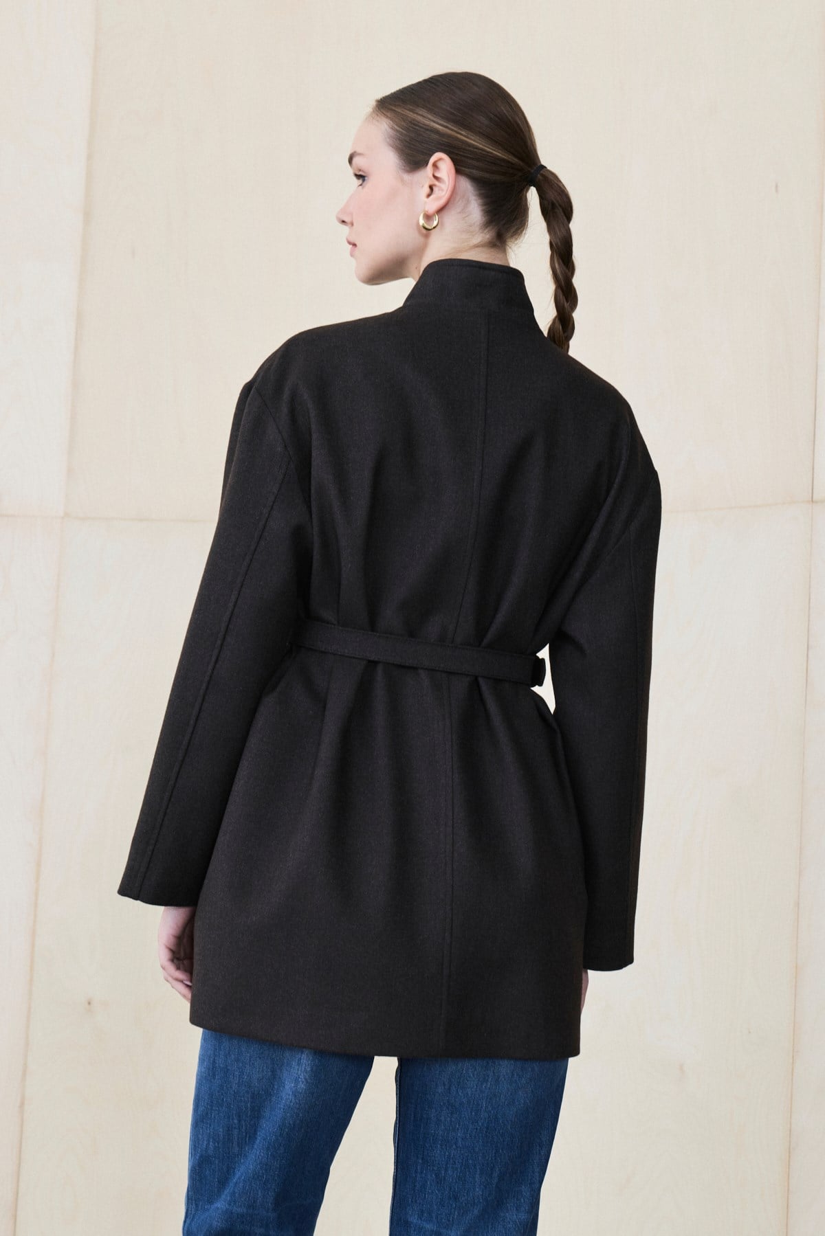 NEVA VİSCON BLAZER CEKET KAHVE