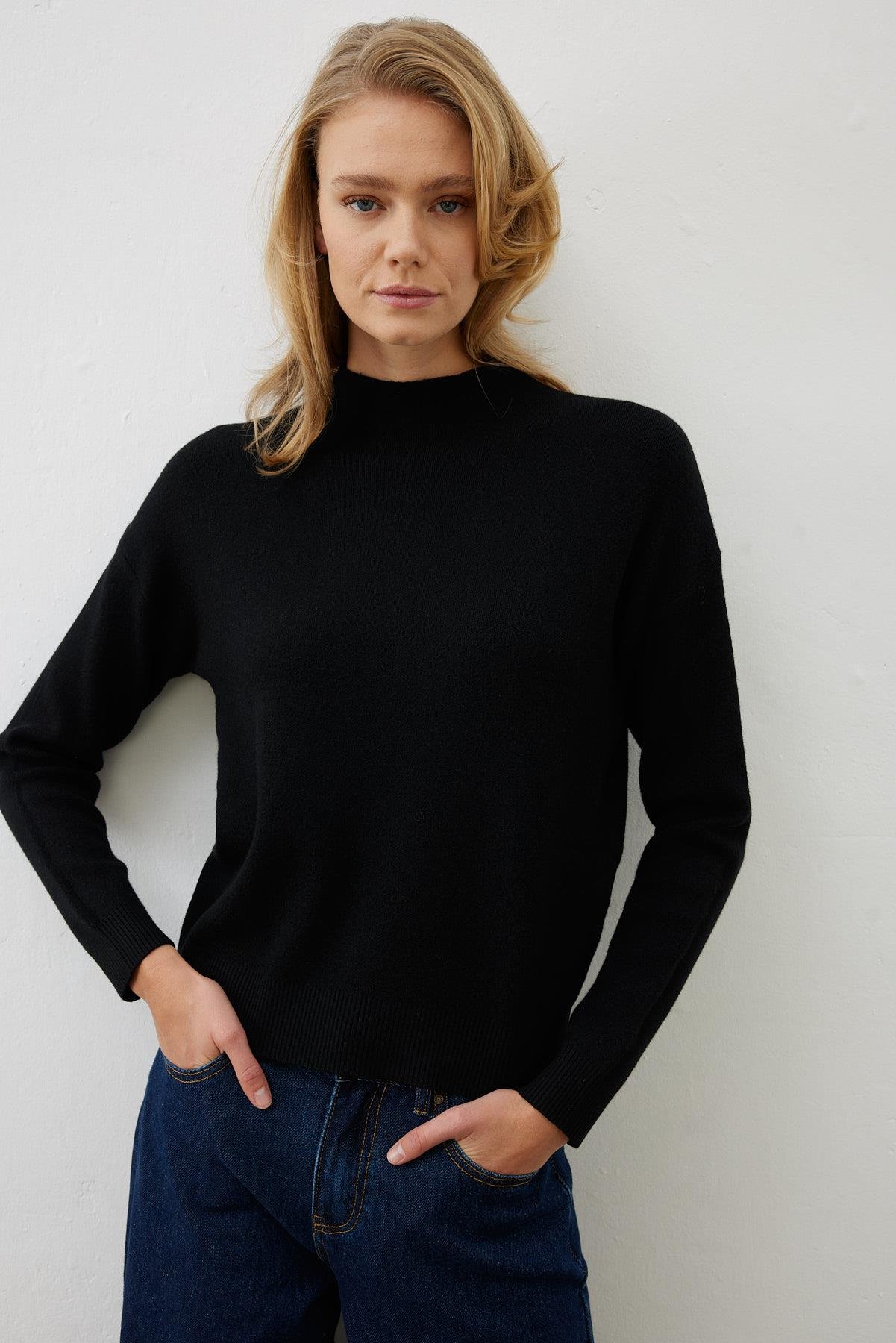 PREMIUM SELECTION GENİŞ PAÇA KOT PANTOLON LACİVERT
