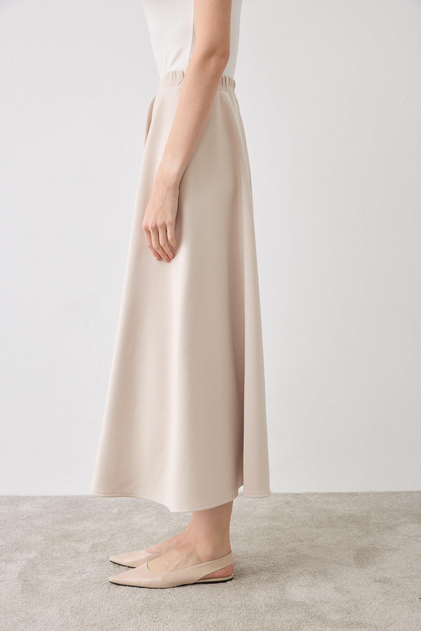 SCUBA FLAT SKIRT STONE