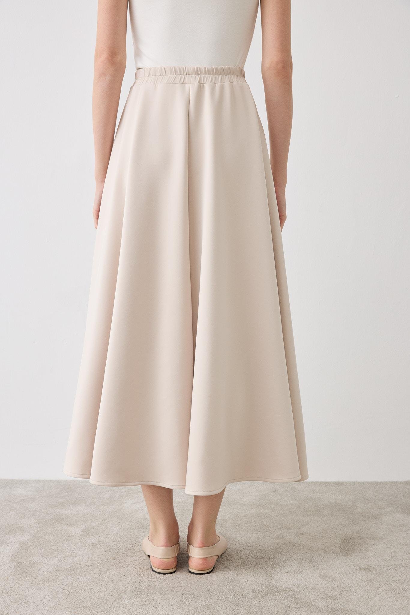 SCUBA FLAT SKIRT STONE