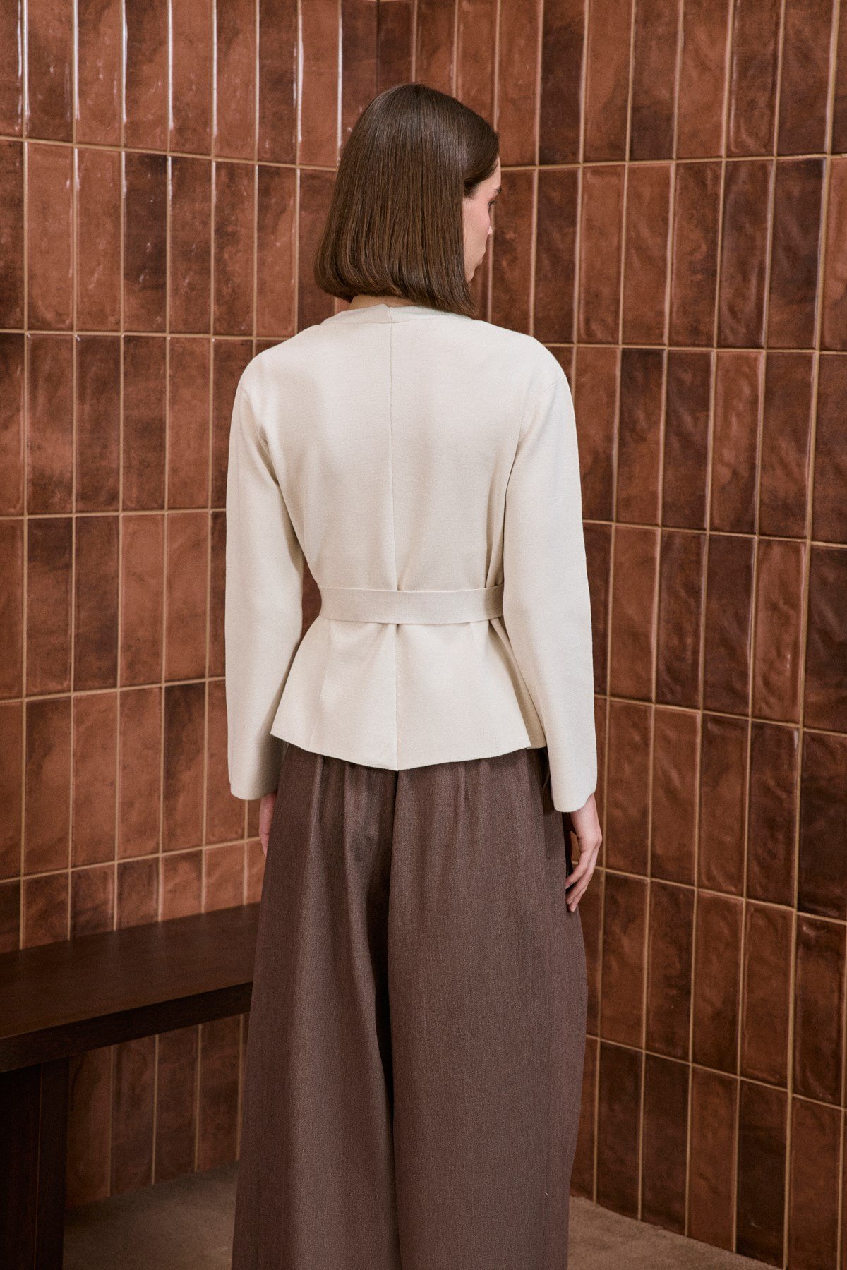 SİMA RAYON TRİKO CEKET KREM