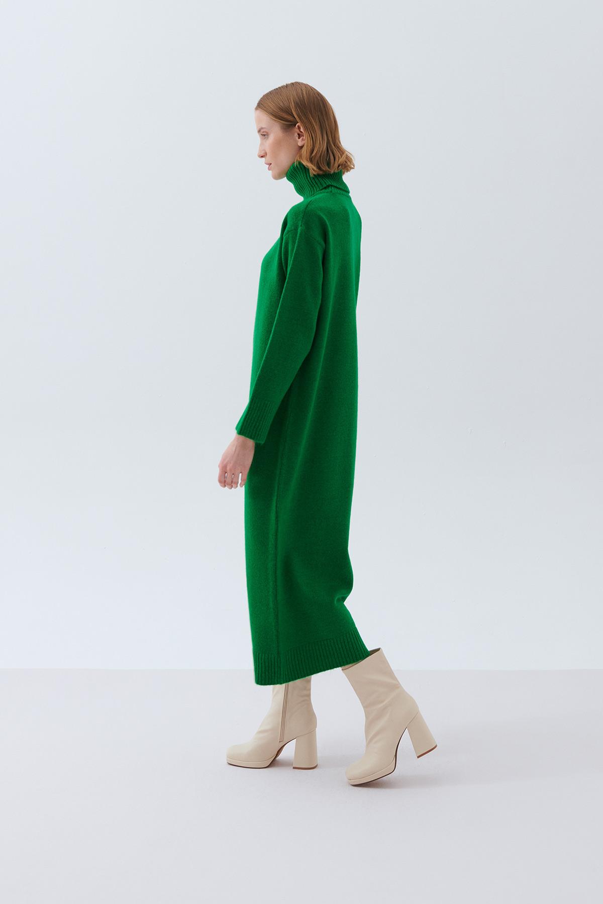 VOGUE NECK KNITWEAR DRESS BENETTON