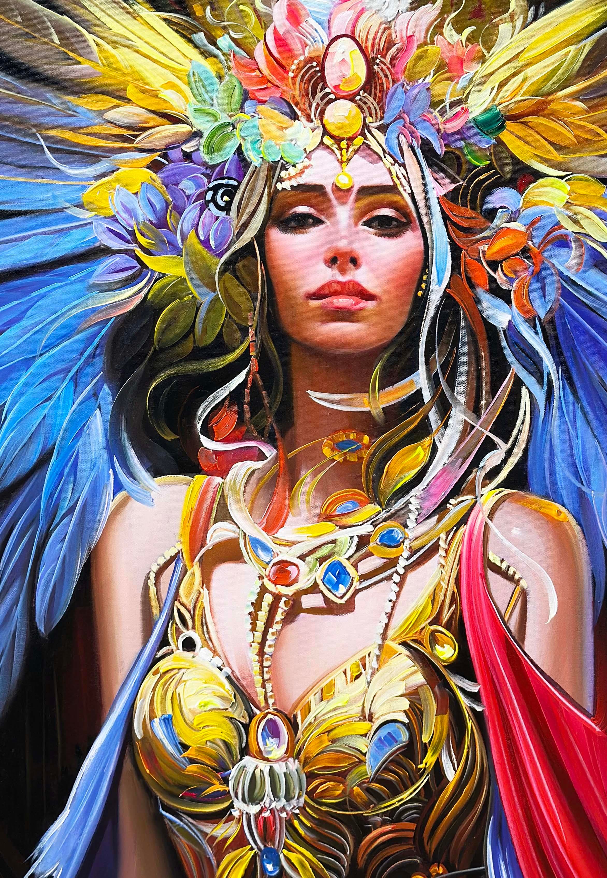  Color Angel | Yağlı Boya Tablo